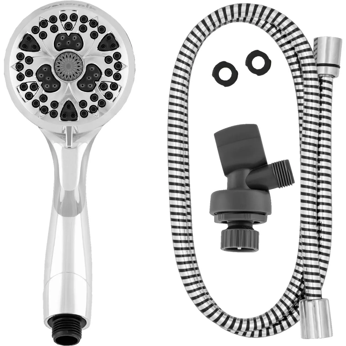 Waterpik HeightSelect Adjustable Height 7-Spray 1.8 GPM Handheld Shower, Chrome - photo 4