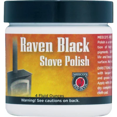 6 oz. Black Stove Polish Paste