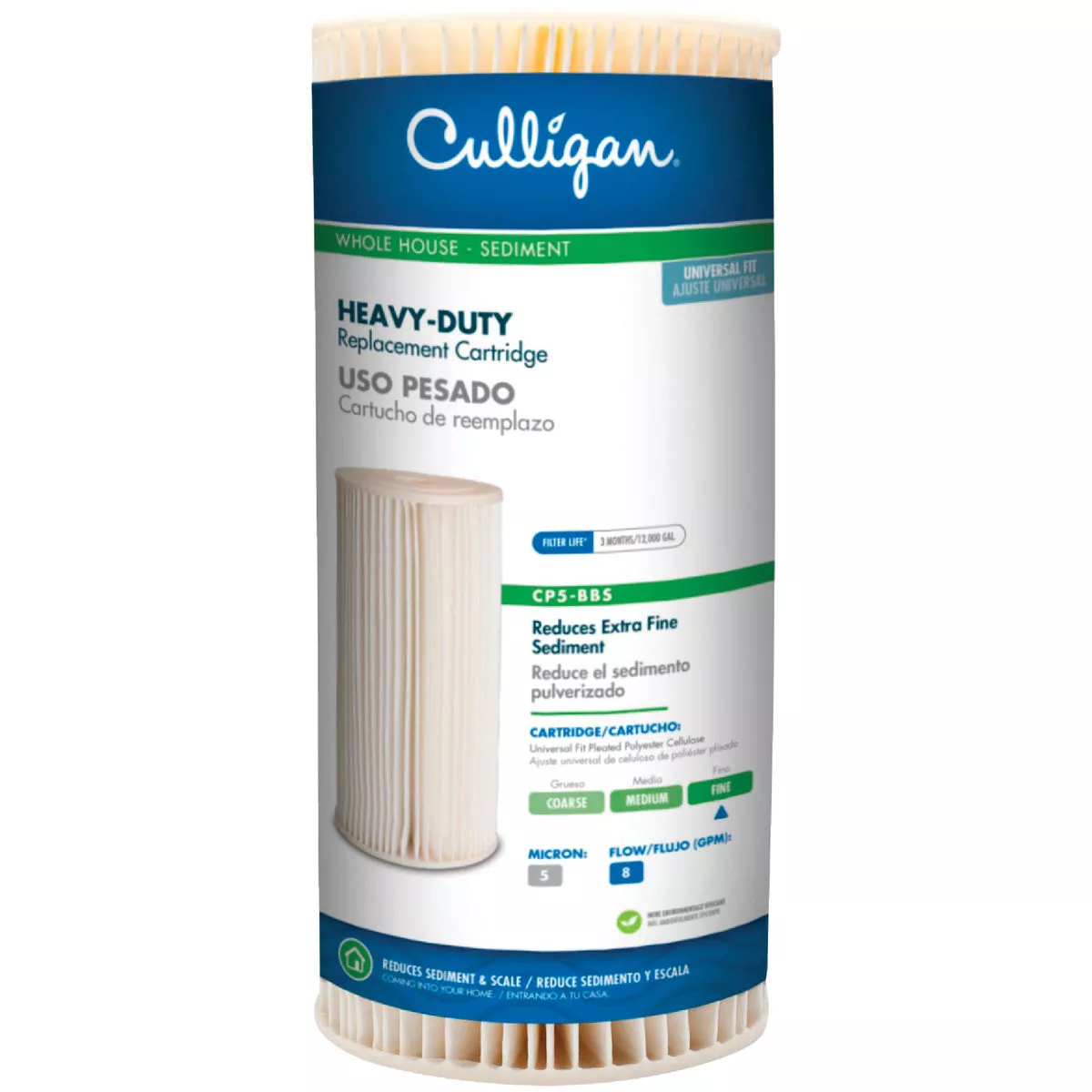 CP5-BBS Culligan Heavy Duty Sediment Whole House Water Filter Cartridge - photo 2