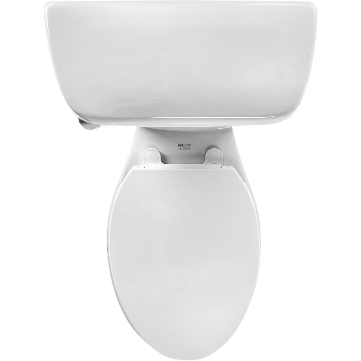 Briggs AltimaMAX White 19-1/8 In. Extra Tall Elongated 1.28 GPF Toilet Express - photo 4