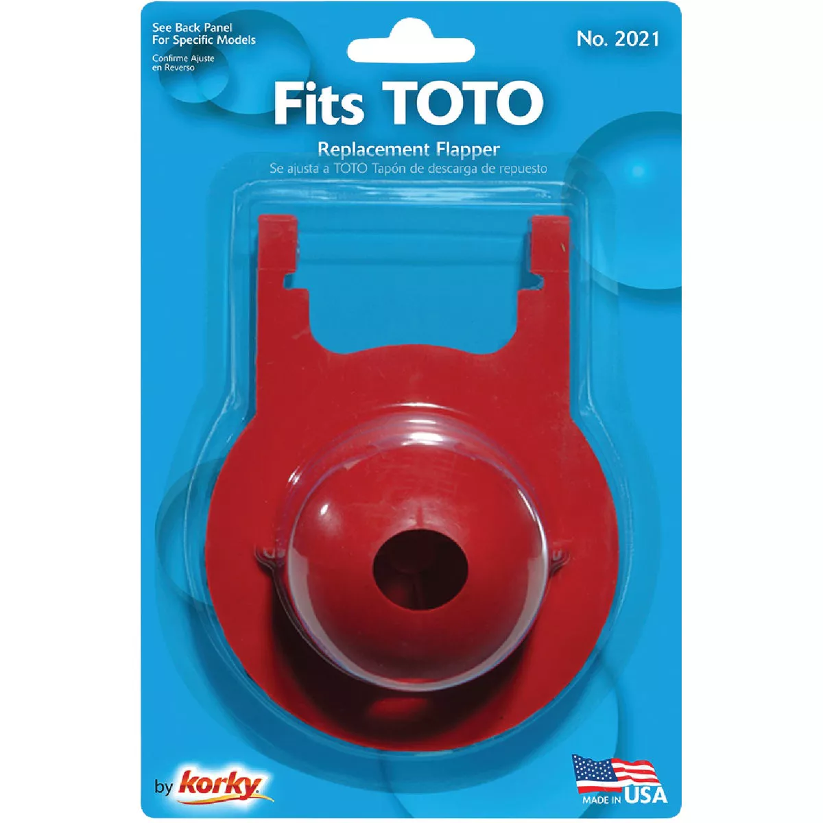 Korky TOTO 3 In. Rubber Flapper - photo 2