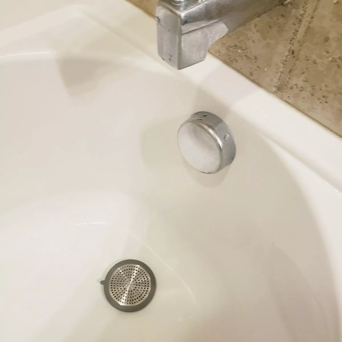 Danco Brushed Nickel Hair Catcher and Drain Protector For Bathroom Sink & Bathtub - photo 5