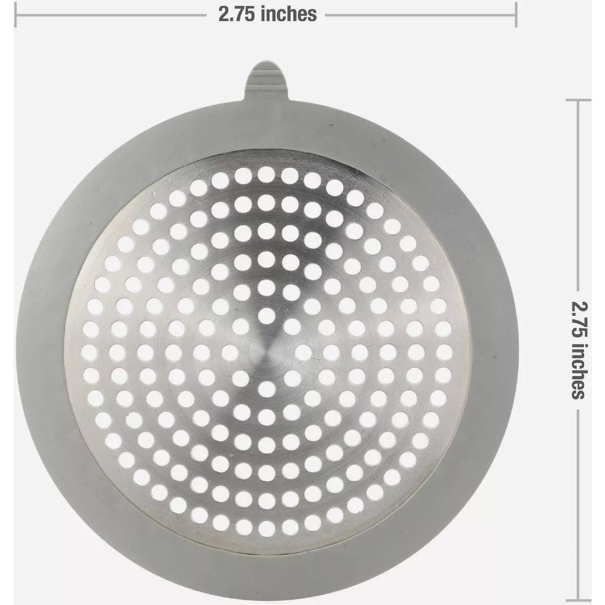 Danco Brushed Nickel Hair Catcher and Drain Protector For Bathroom Sink & Bathtub - photo 6