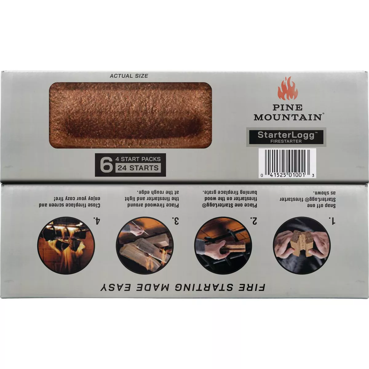 Pine Mountain StarterLogg Indoor/Outdoor Fire Starter (24-Pack) - photo 5