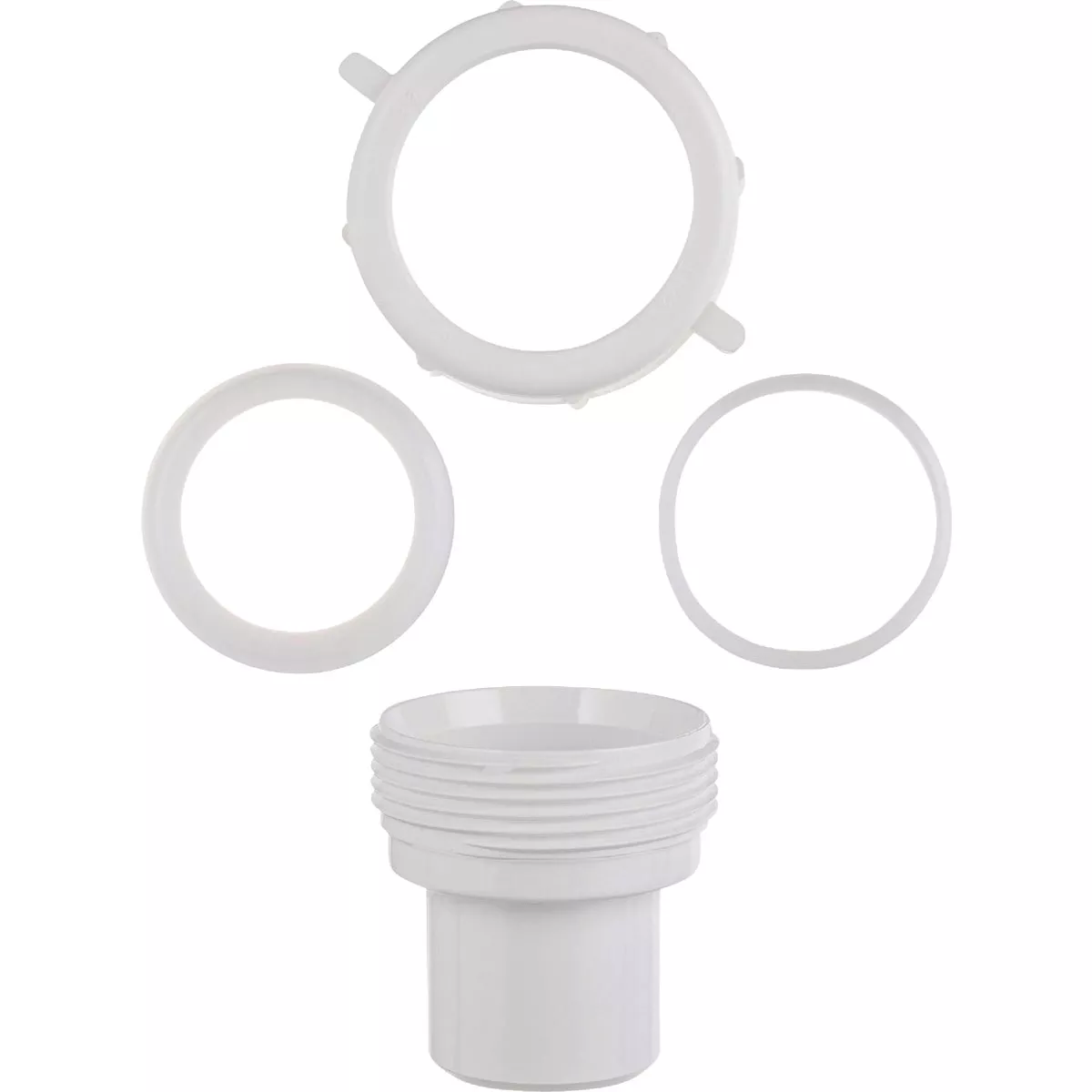 Do it Best 1-1/2 In. x 1-1/4 In. White PVC Slip-Joint Reducer Coupling - photo 5