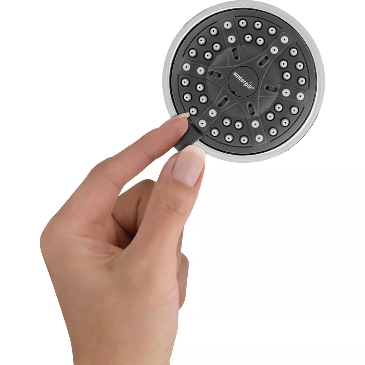 Waterpik EcoFlow 4-Spray 1.6 GPM Fixed Shower Head, Chrome - photo 4