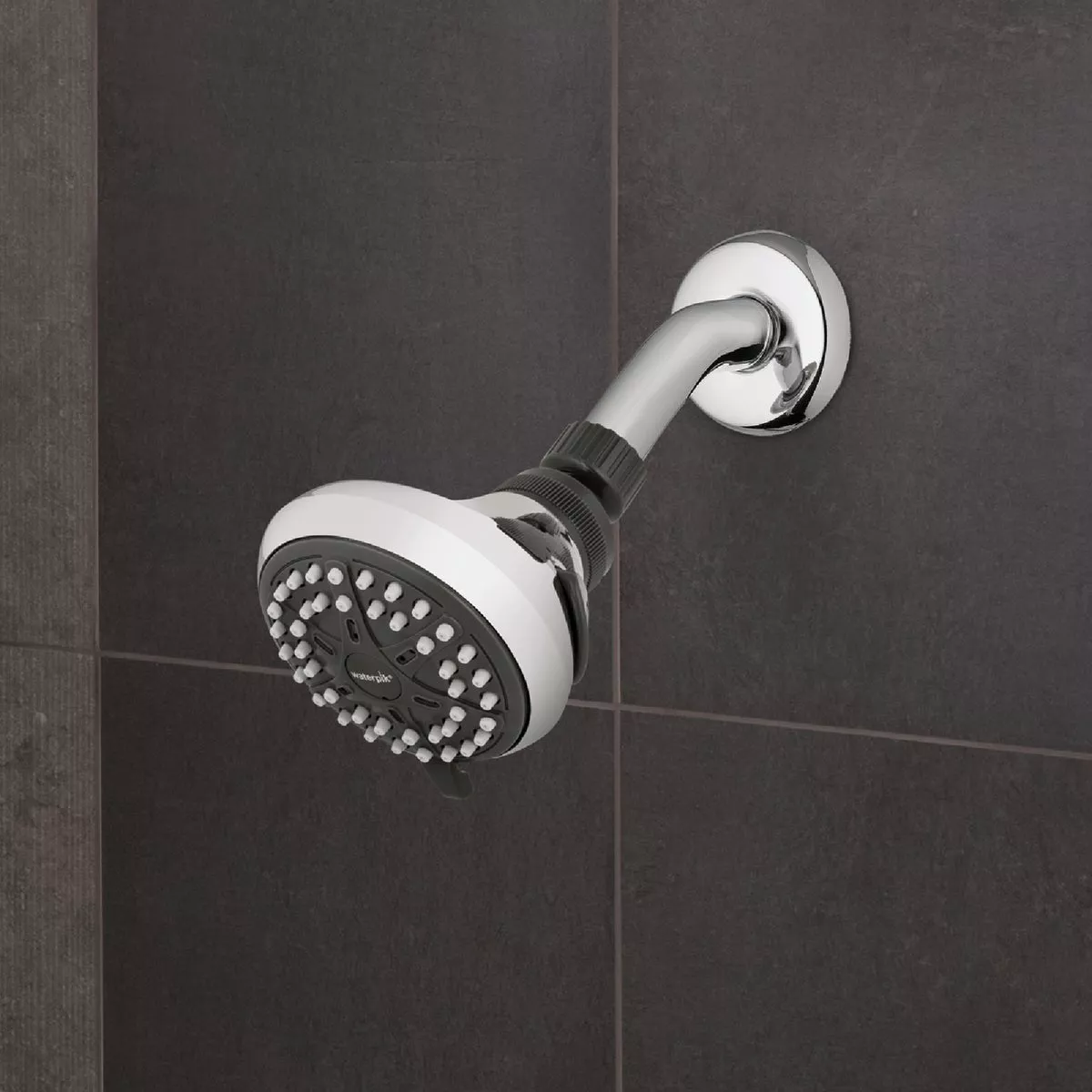 Waterpik EcoFlow 4-Spray 1.6 GPM Fixed Shower Head, Chrome - photo 3