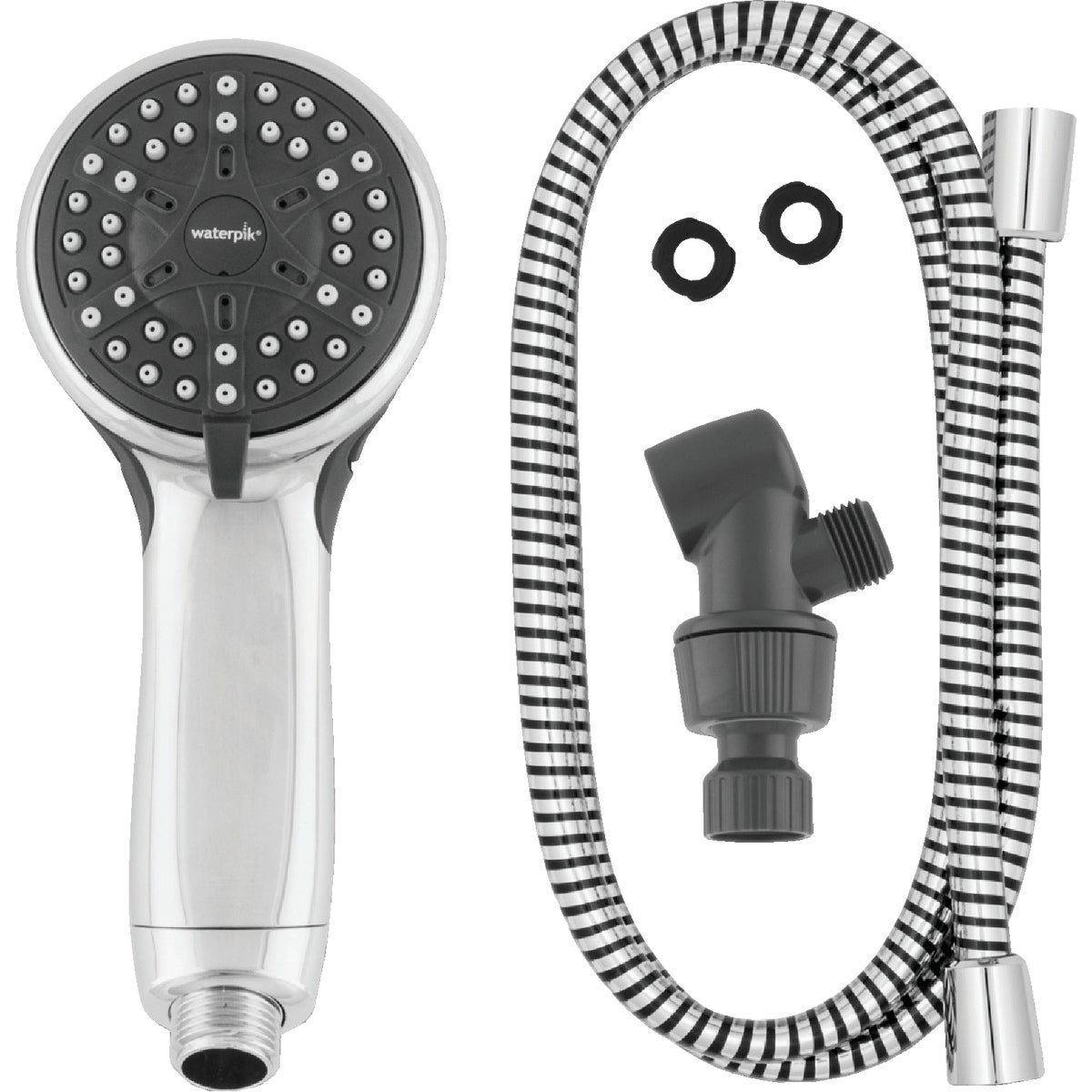 Waterpik EcoFlow 4Spray 1.6 GPM Handheld Shower, Chrome Do it Best