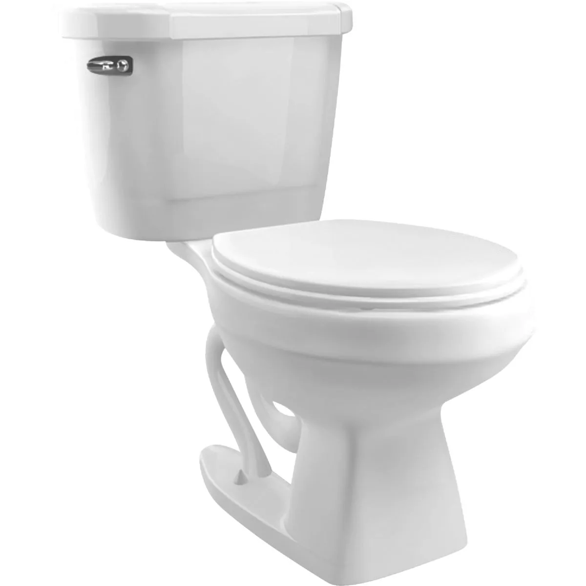 Cato Berlin White Elongated Bowl 1.28 GPF Complete Toilet