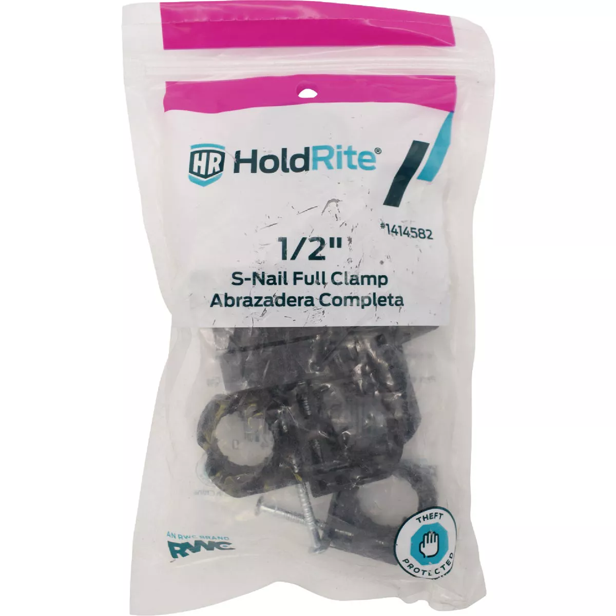 SharkBite HoldRite 1/2 In. Full Nail-On Pipe Clamps (10-Pack) - photo 2