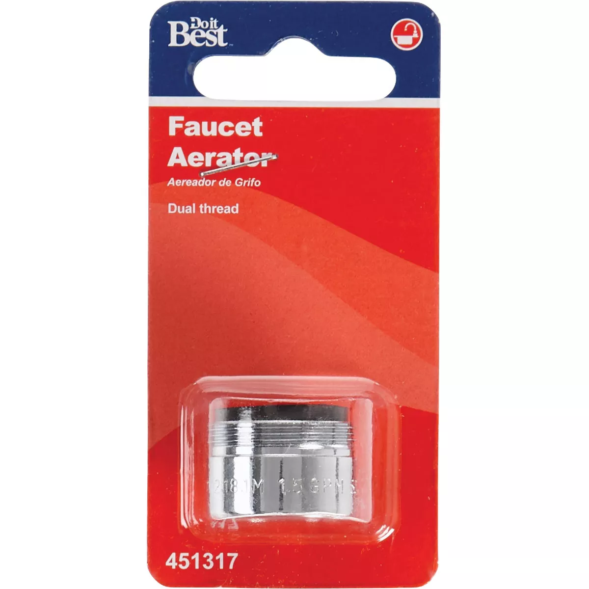 Do it 1.5 GPM Universal Water Saver Faucet Aerator - photo 2