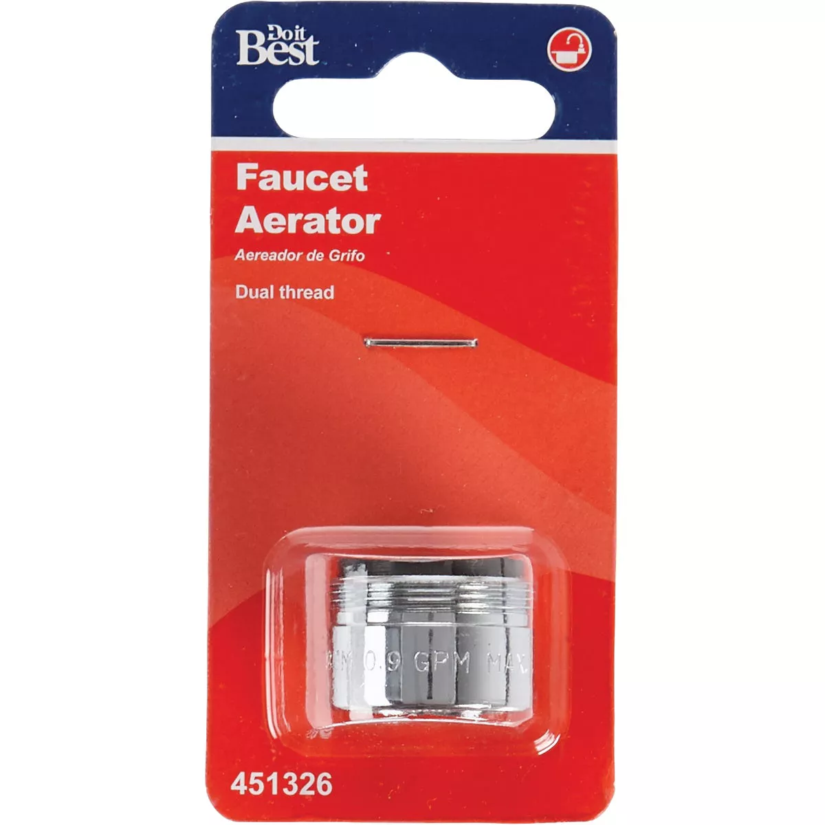 Do it 0.9 GPM Universal Water Saver Faucet Aerator - photo 2