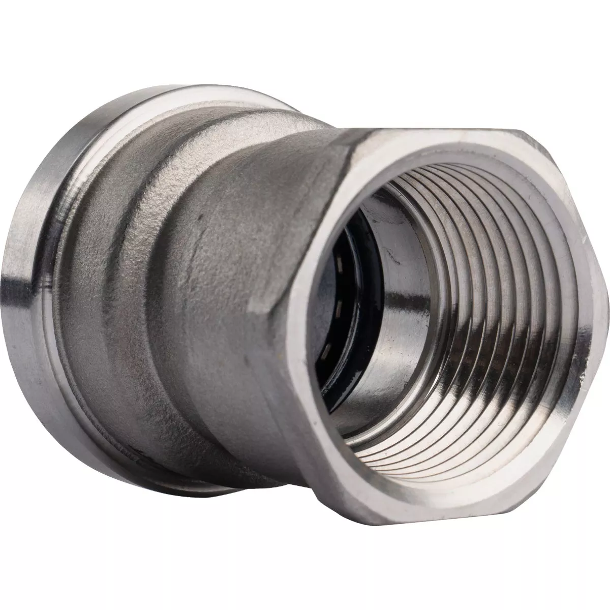 QuickFitting 1 In. Push-to-Connect x 1 In. FNPT Stainless Steel Straight Female Adapter - photo 4