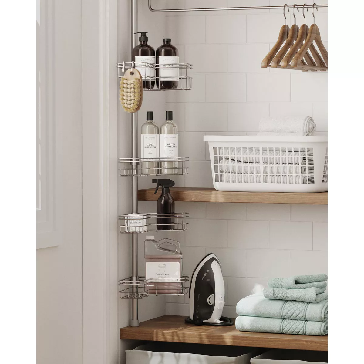 Zenith Zenna Home Metal 12 In. x 97 In. Shower Caddy - photo 7
