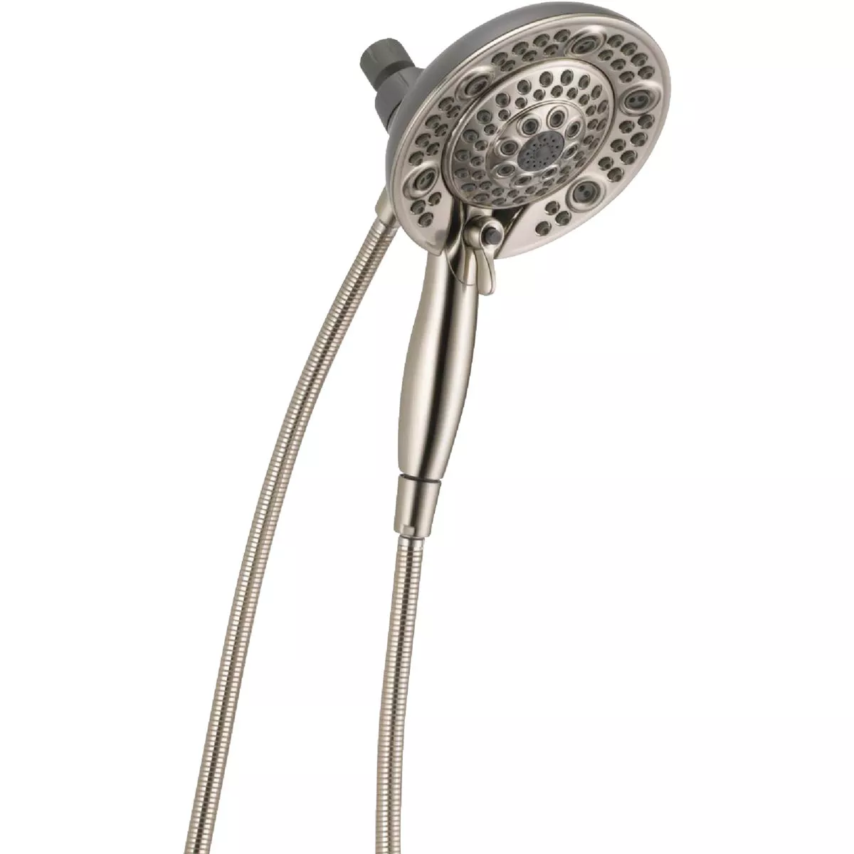 Delta In2ition 5-Spray 1.75 GPM Two-in-One Combo Handheld Shower Head, Brushed Nickel