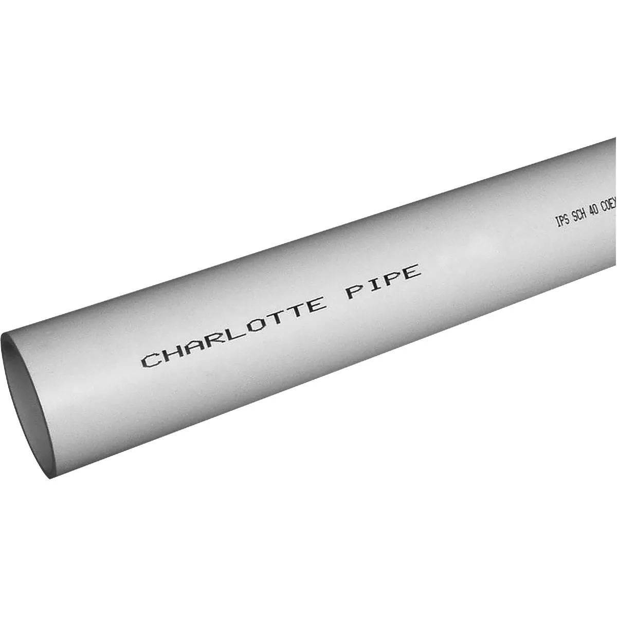 Charlotte Pipe 4 In. x 5 Ft. Schedule 40 PVC-DWV Cellular Core Pipe