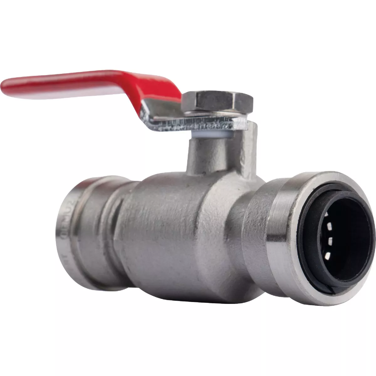 QuickFitting 1/2 In. Push-to-Connect Stainless Steel Full Port Ball Valve