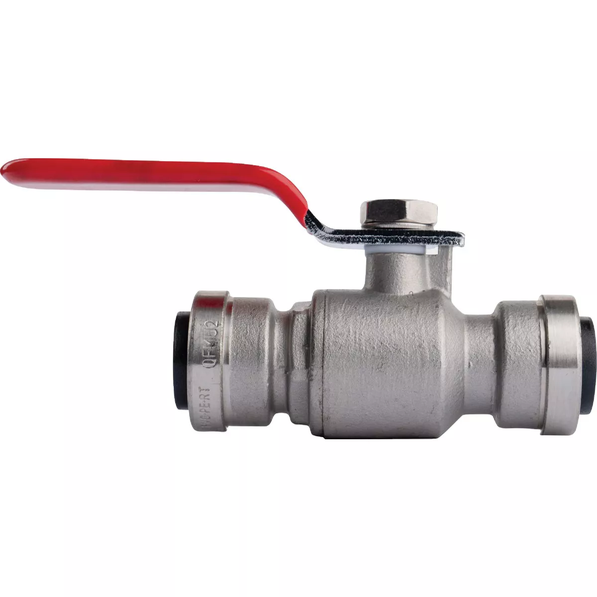 SharkBite 3/4 Inch PVC X 3/4 Inch CTS Ball Valve, Push To Connect Brass Plumbing Fitting, PEX Pipe, Copper, CPVC, PE-RT, HDPE, 25550LF