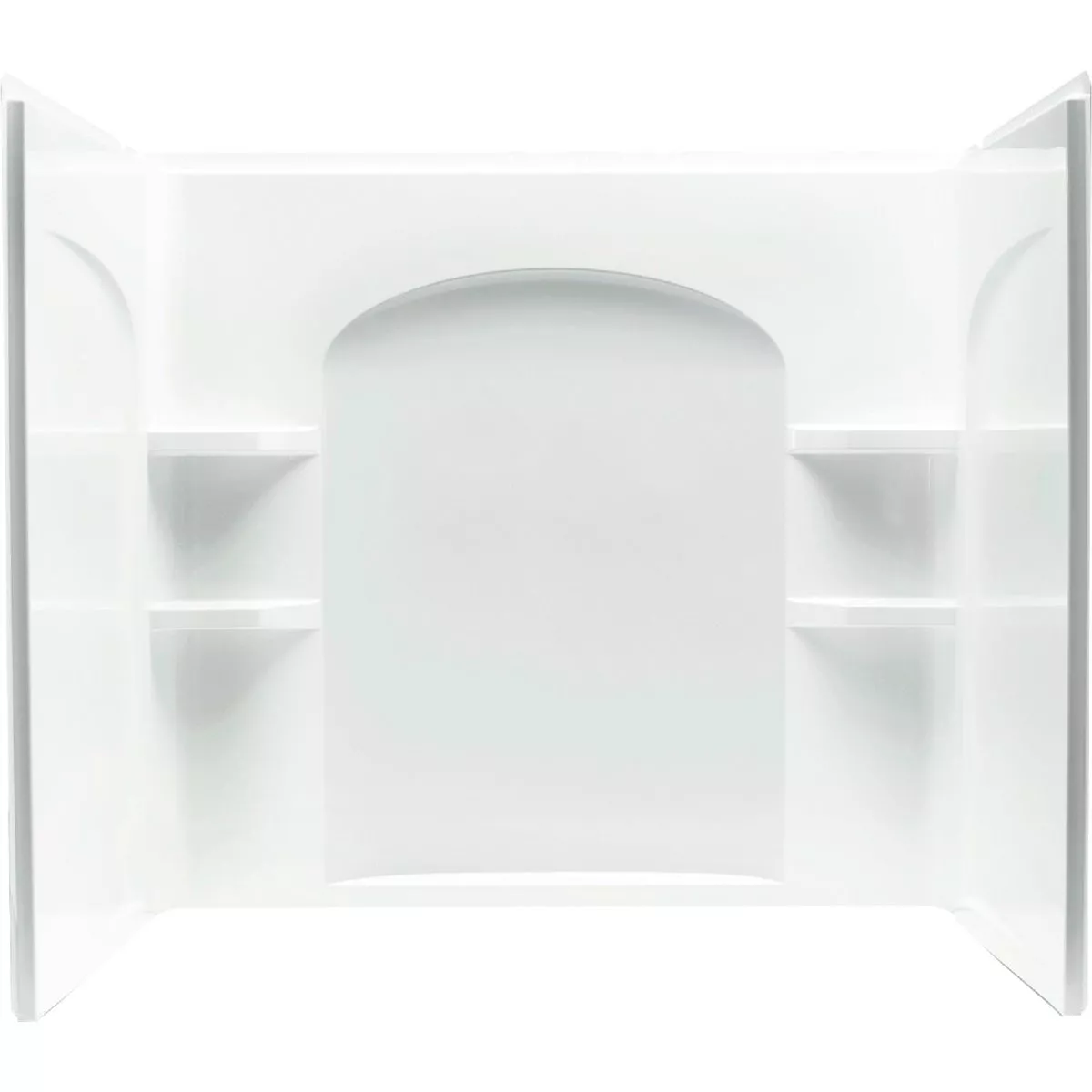 Sterling Ensemble 60 In. L x 33-1/4 In. W x 55-1/4 In. H 3-Piece Wall Set in White - photo 2
