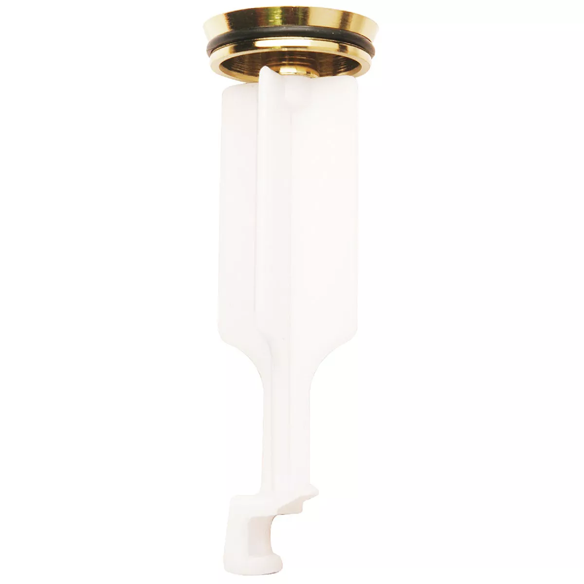 Do it Best 4.09 In. x 1.23 In. Polished Brass Pop-Up Drain Stopper