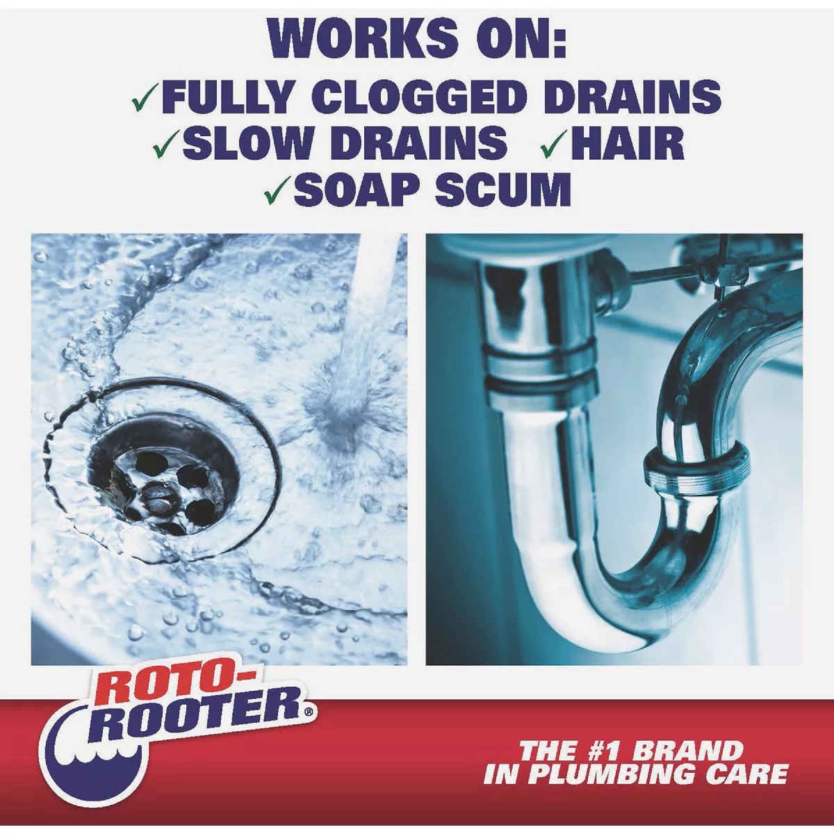 Roto-Rooter 64 Oz. Hair Clog Remover - photo 2