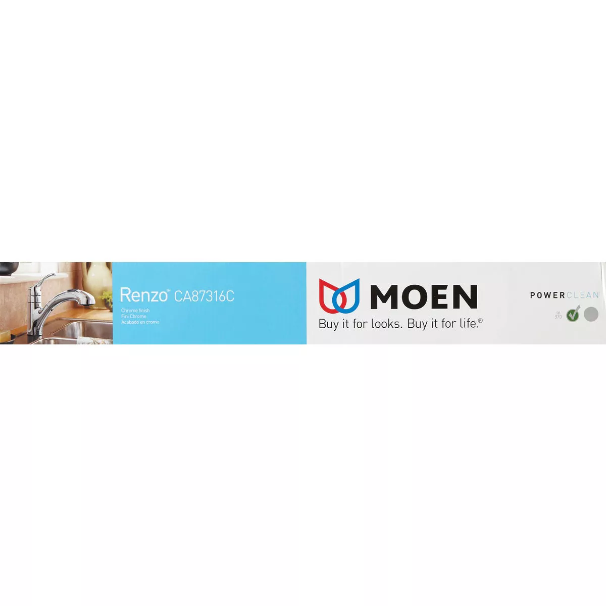 Moen Renzo 1-Handle Lever Pull-Out Kitchen Faucet, Chrome - photo 4