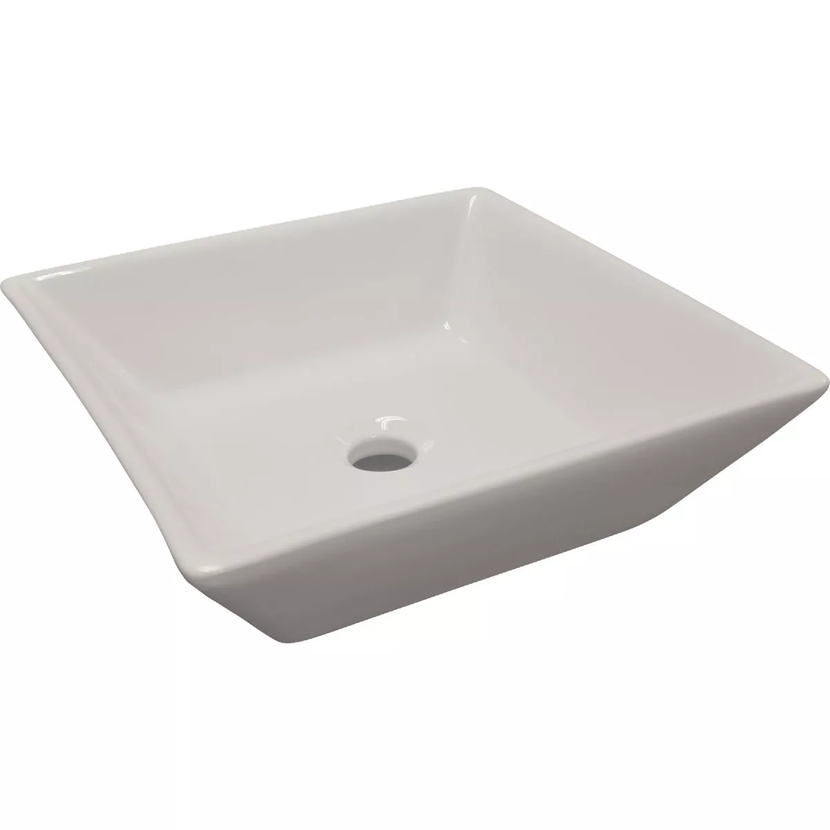 Compass Manufacturing Round Vessel Bathroom Sink, White - photo 3