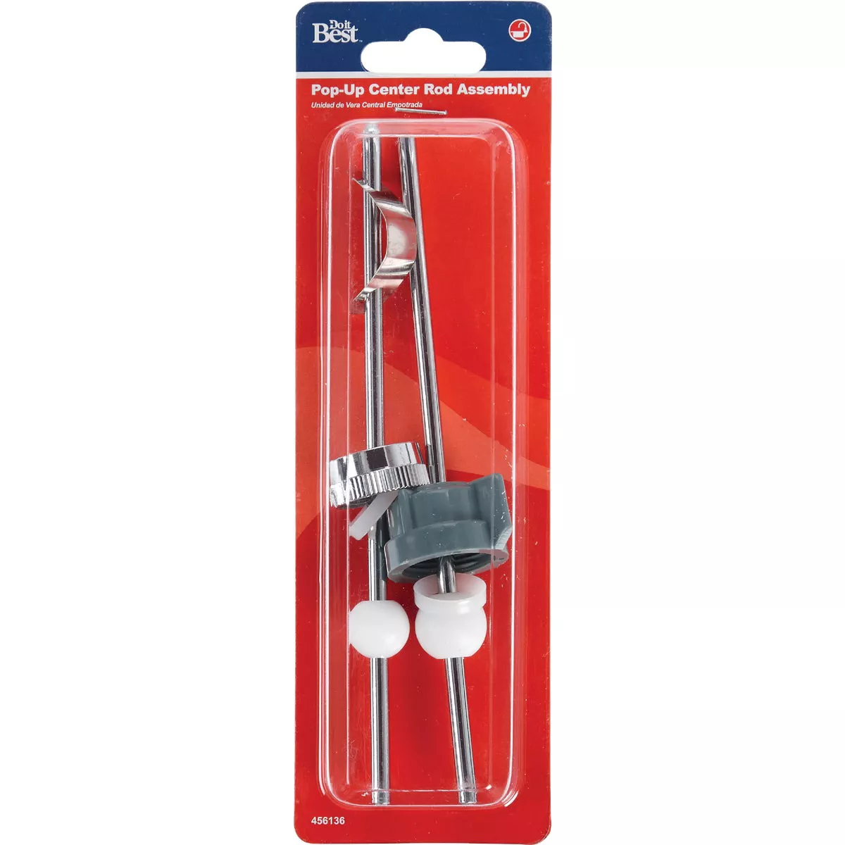 Do it Best Chrome-Plated Metal Pop-Up Center Piece Assembly - photo 2