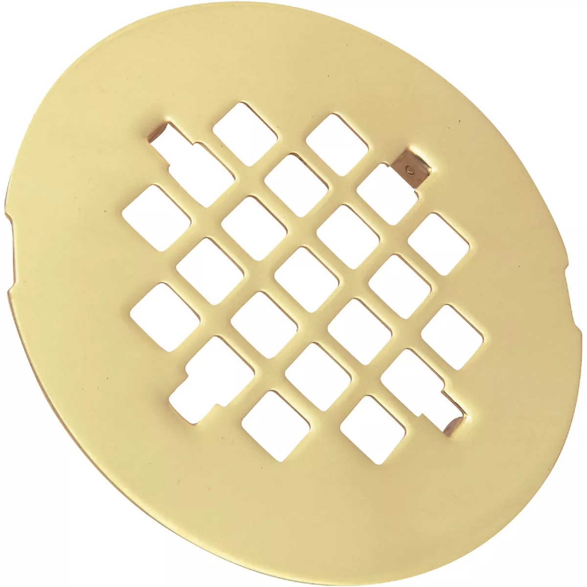Do it 4-1/4 In. Polished Brass Snap-In Shower Drain Strainer
