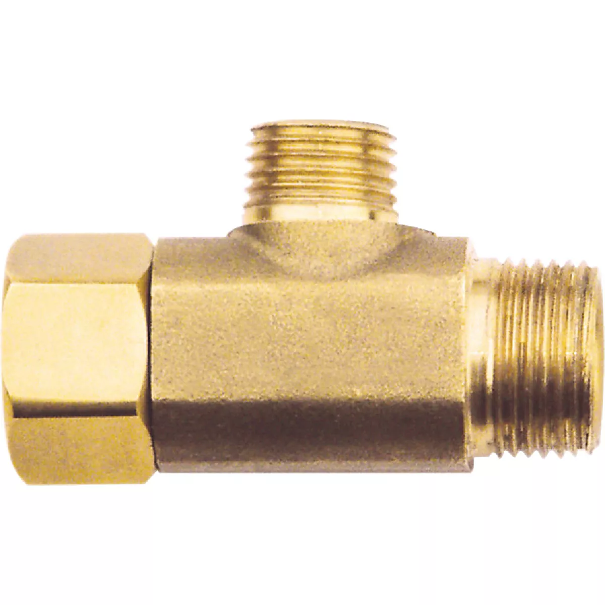 Do it Best 3/8 In. OD Fem x 3/8 In. OD x 3/8 In. OD Brass Extender Tee