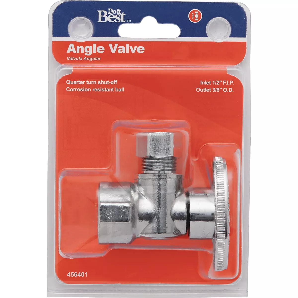 Do it Best 1/2 In. FIP x 3/8 In. OD Quarter Turn Angle Valve - photo 2