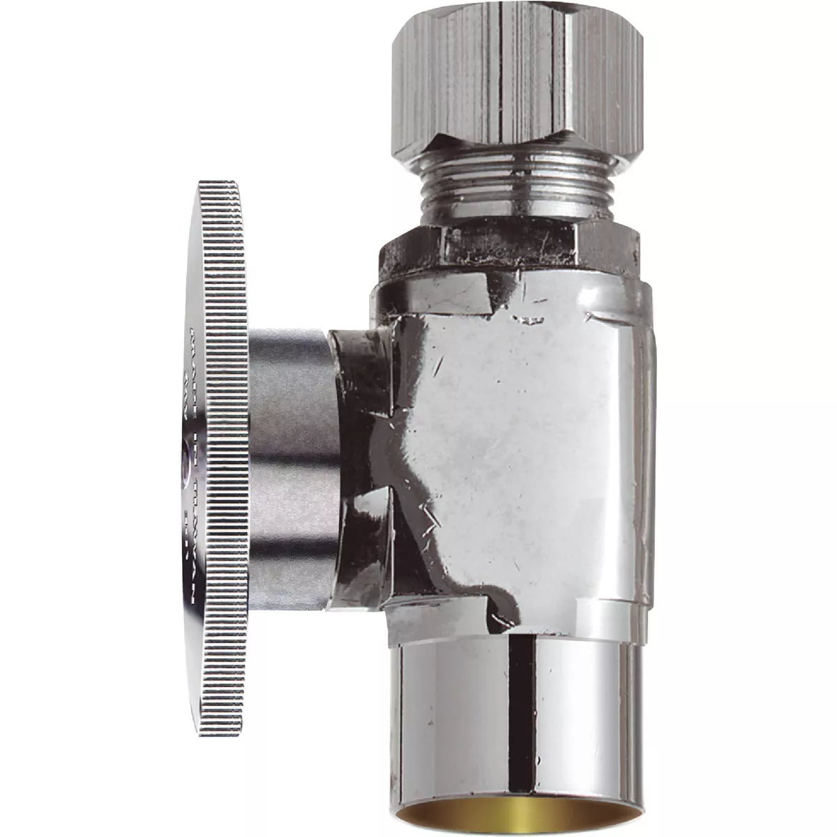 Do it Best 1/2 In. Sweat x 3/8 In. Compression Quarter Turn Straight Valve