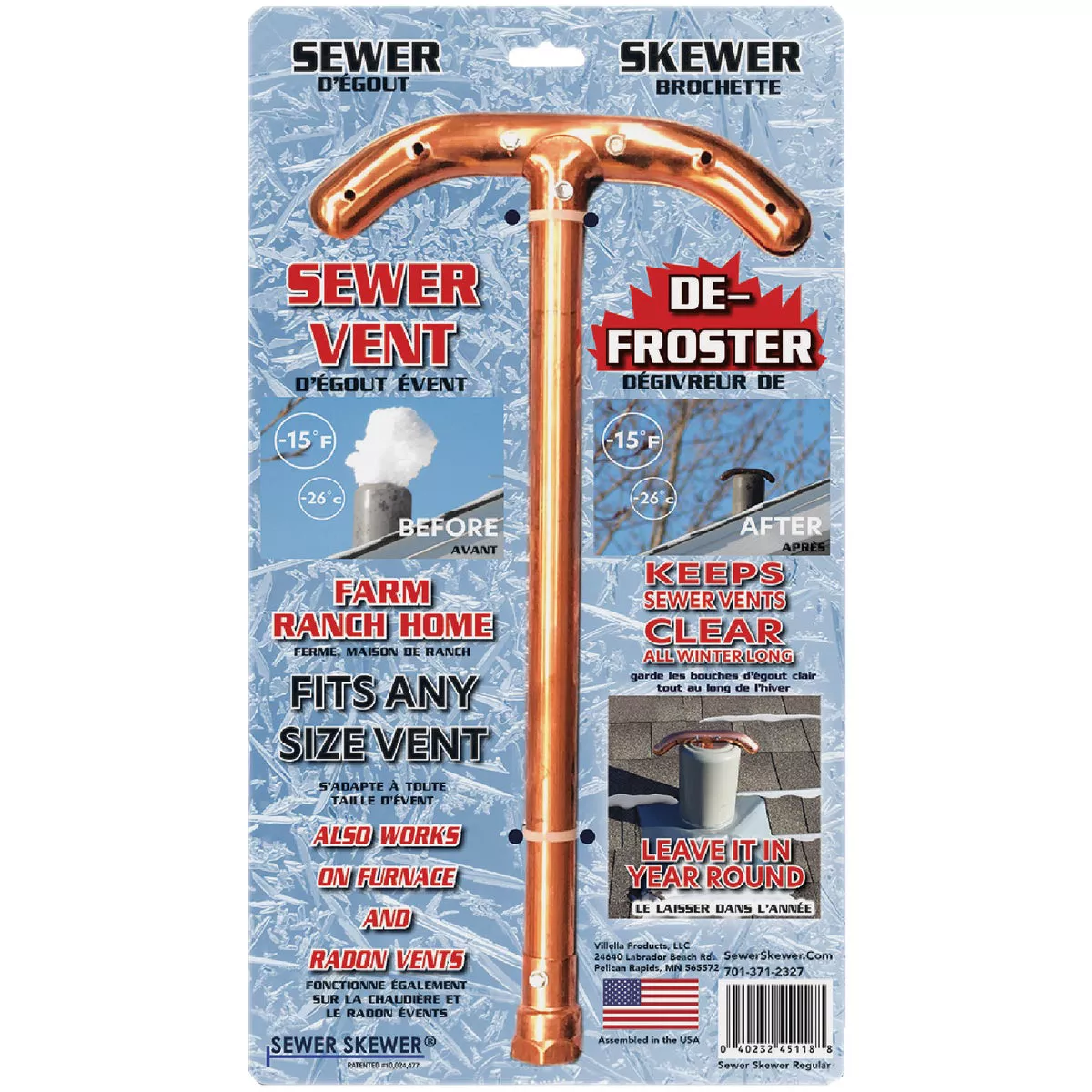 Sewer Skewer 18 In. Vent Defroster - photo 2