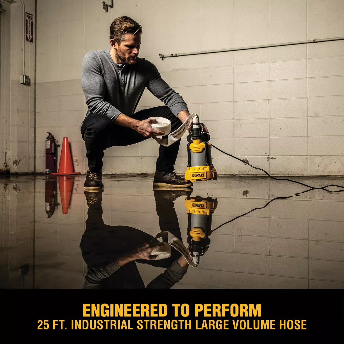 Dewalt Universal 25 Ft. Utility Pump Industiral Discharge Hose Kit - photo 2