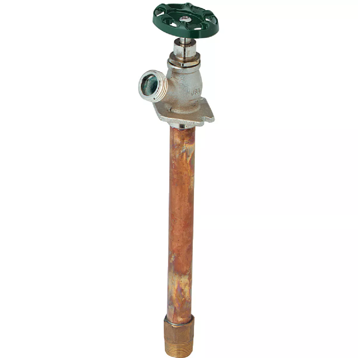 Arrowhead Brass 1/2 In. FIP x 3/4 In. MIP x 8 In. Standard Frost Free Wall Hydrant