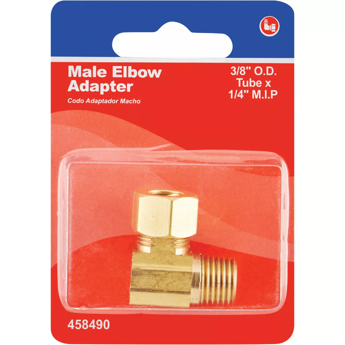 Do it 3/8 In. x 1/4 In. Male 90 Deg. Low Lead Compression Brass Elbow (1/4 Bend) - photo 2