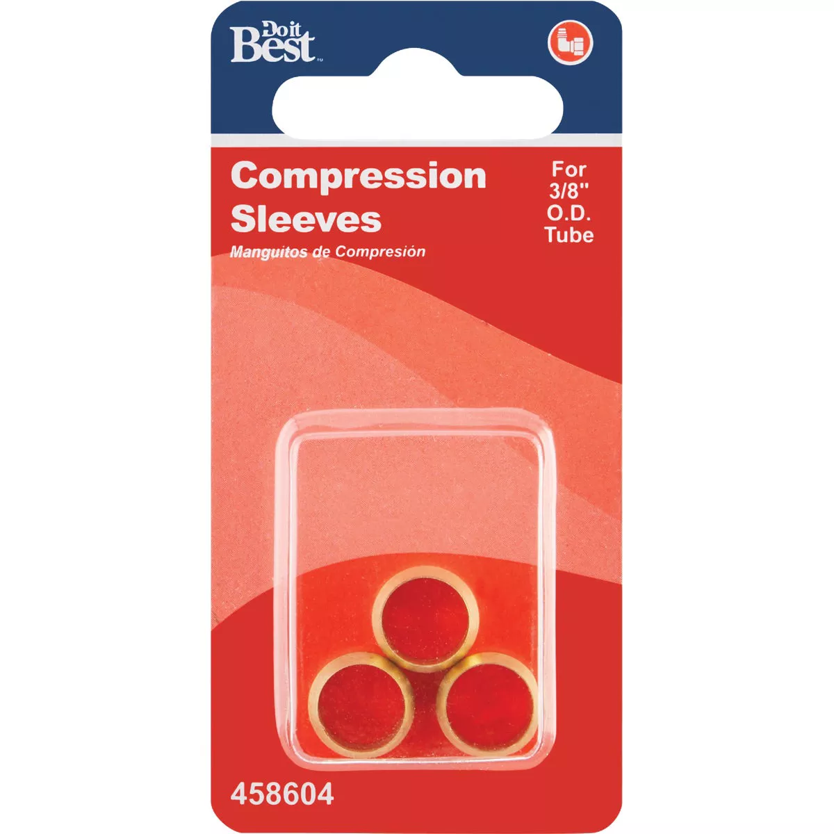 Do it 3/8 In. Brass Compression Sleeve (3-Pack) - photo 2