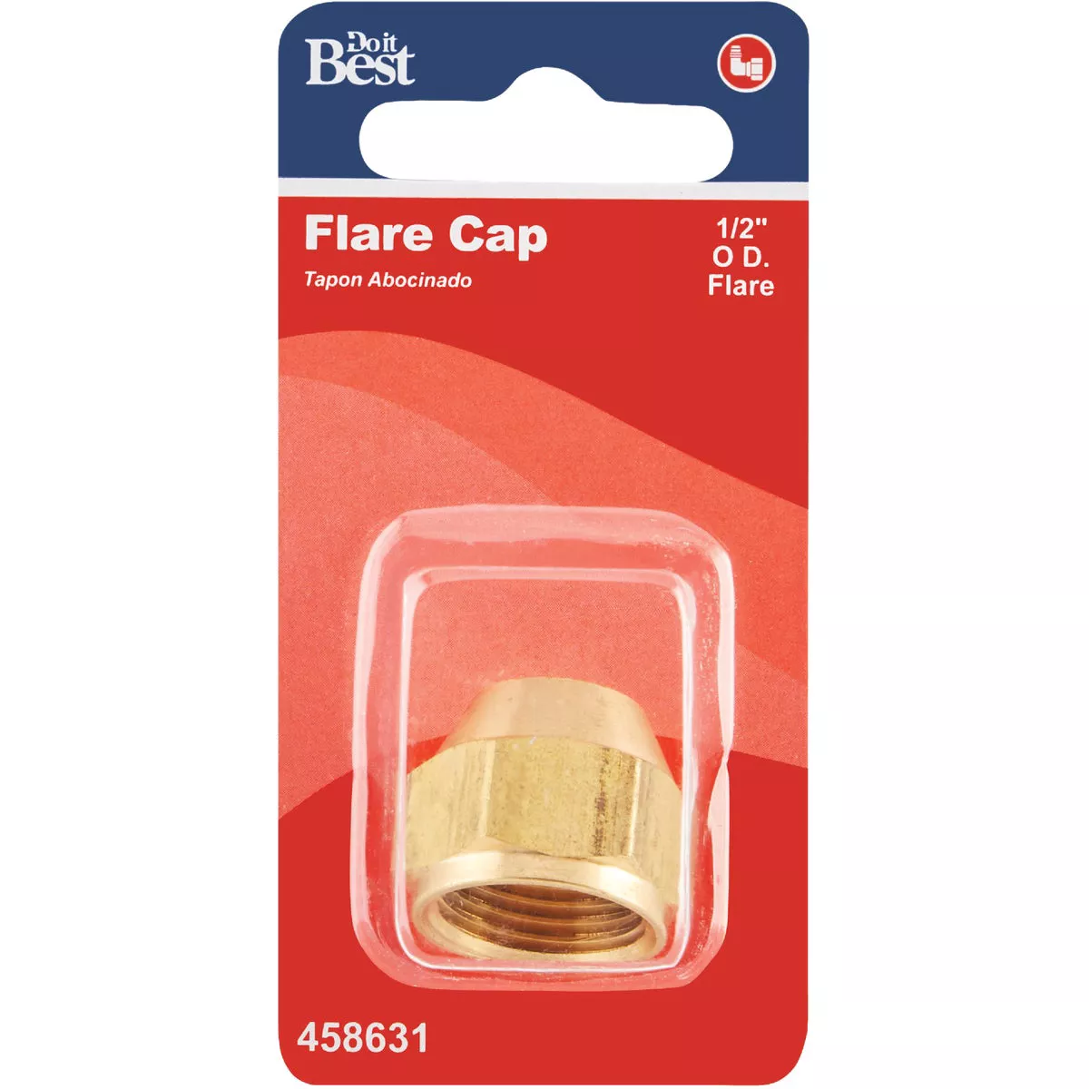 Do it 1/2 In. Brass Lead Flare Cap - photo 2