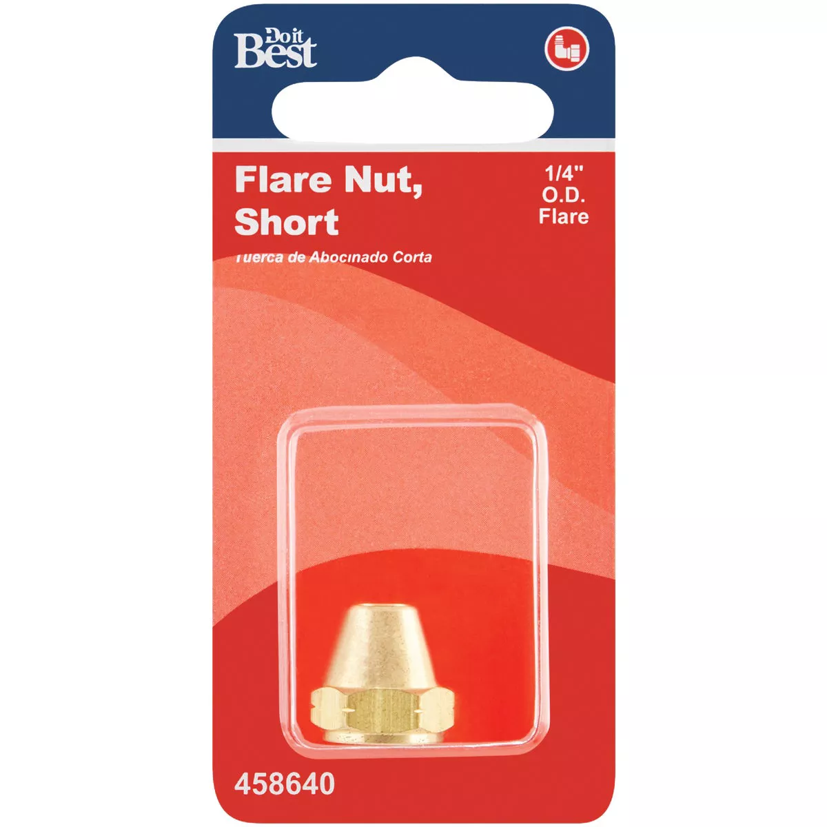 Do it 1/4 In. Brass Low Lead Short Flare Nut - photo 2