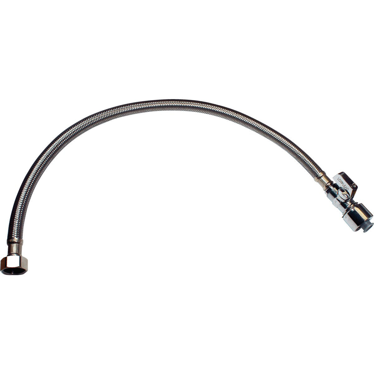 Keeney 5/8 In. x 20 In. Stainless Steel Quick Lock Toilet Supply Tube
