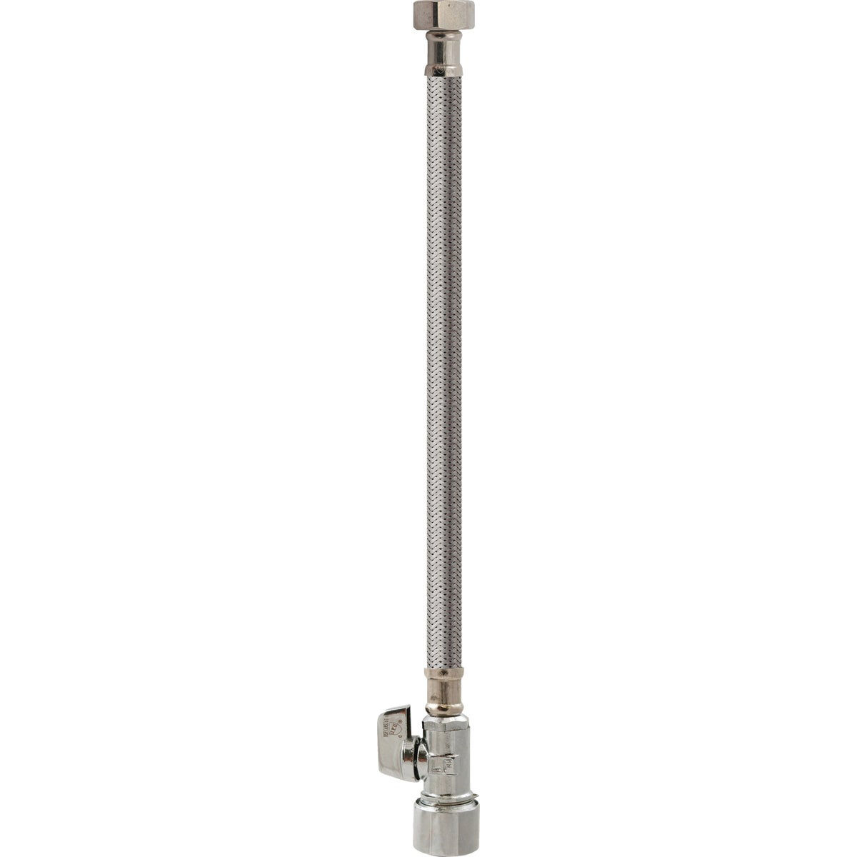 Keeney 5/8 In. x 20 In. Stainless Steel Quick Lock Toilet Supply Tube