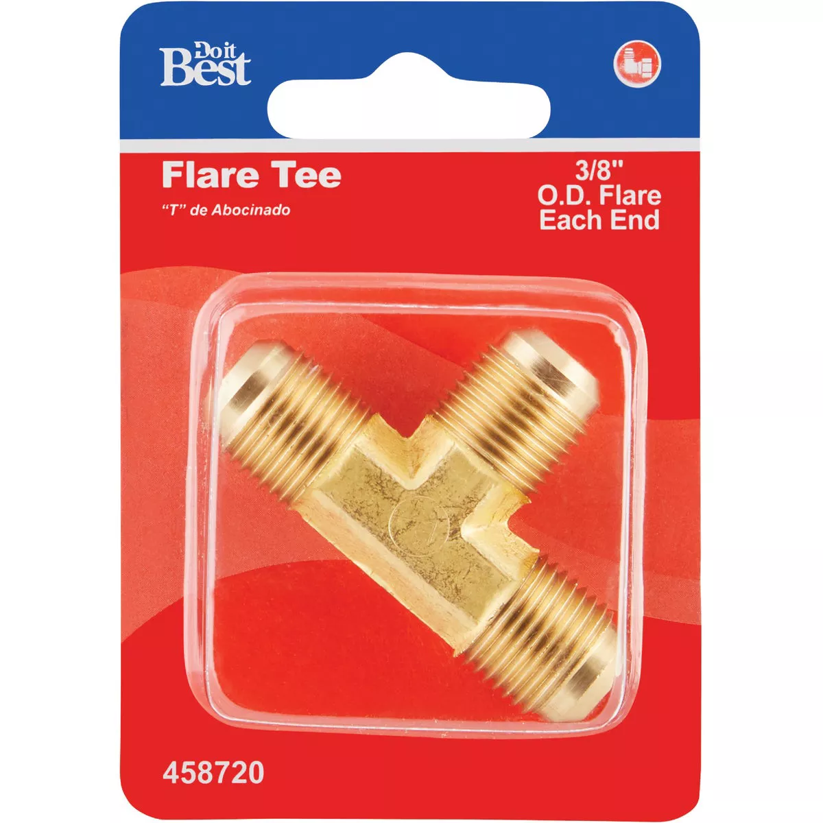 Do it 3/8 In. Flare Brass Tee - photo 2