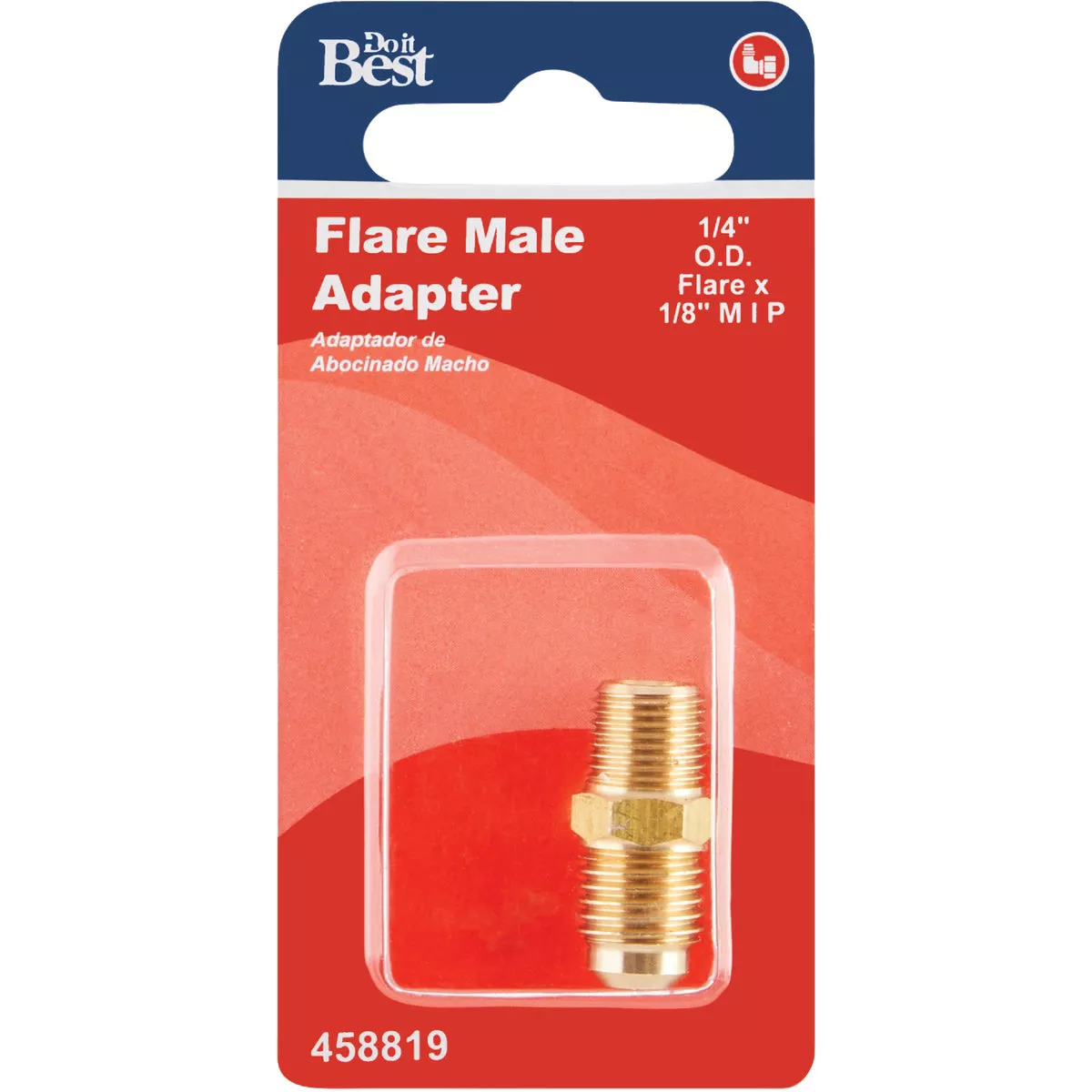 Do it 1/4 In. x 1/8 In. Brass Male Flare Adapter - photo 2