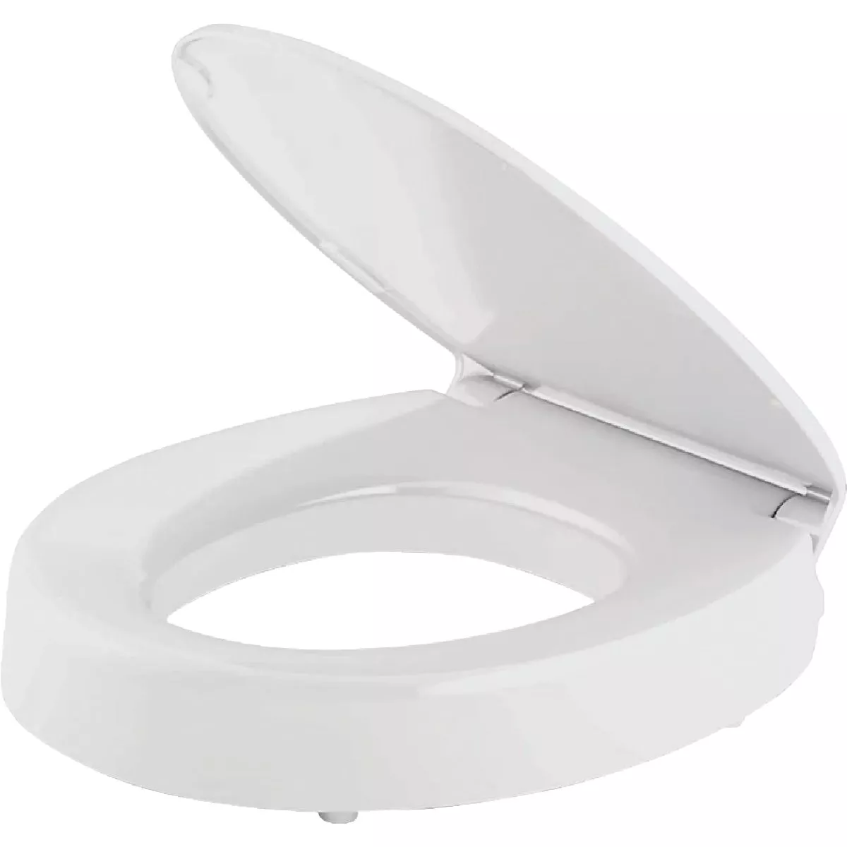 Kohler Hyten Quiet-Close Elevated Round Toilet Seat, White