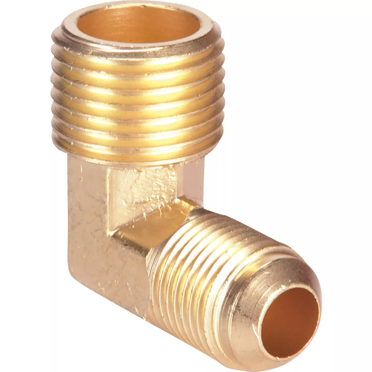 Do it 3/8 In. x 1/2 In. MIP 90 Deg. Flare Brass Elbow (1/4 Bend)