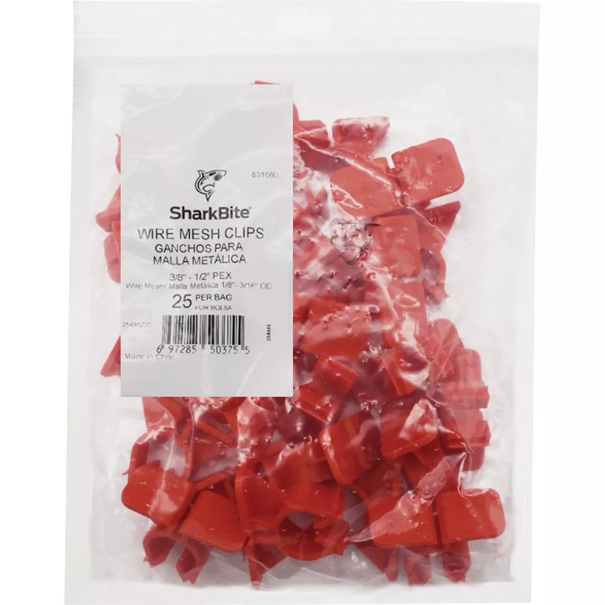 SharkBite 1/2 In. Radiant Tubing Wire Mesh Install Clips (25-Pack) - photo 2