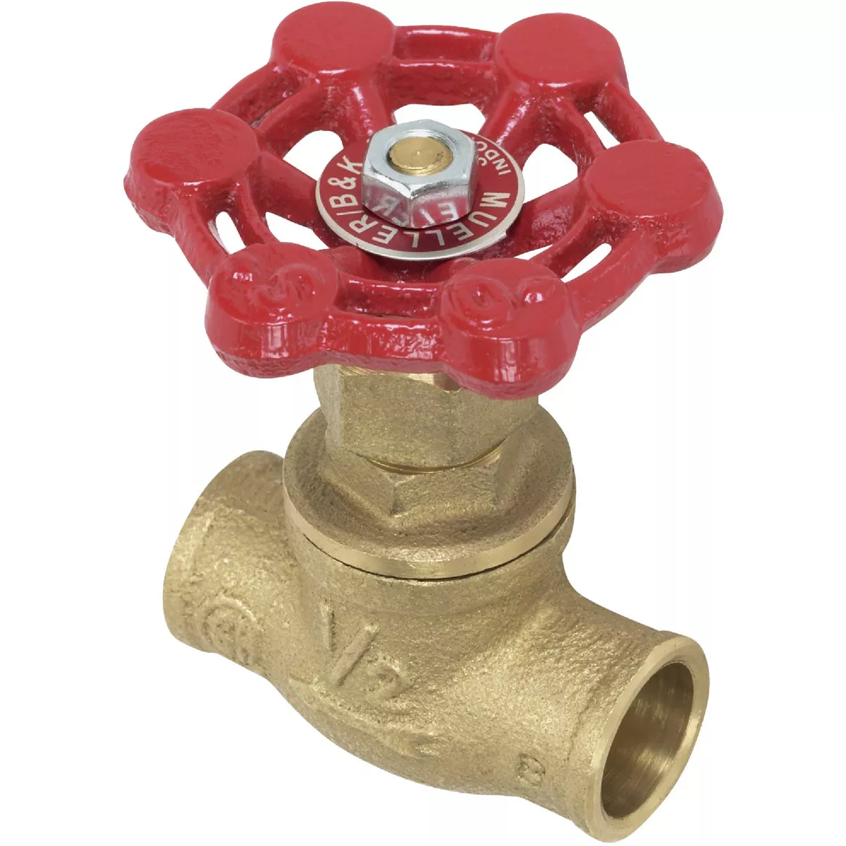ProLine 3/4 In. SWT x 3/4 In. SWT Brass Stop Valve