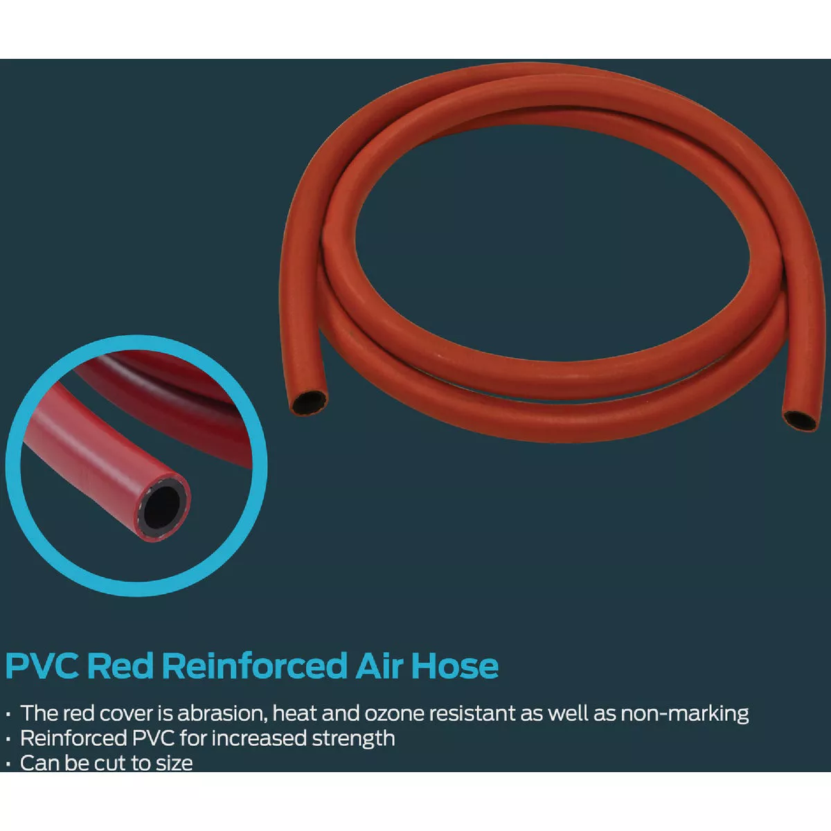 Eastman EZ-Flo 1/2 In. ID x 10 Ft. L. PVC Air Hose - photo 2