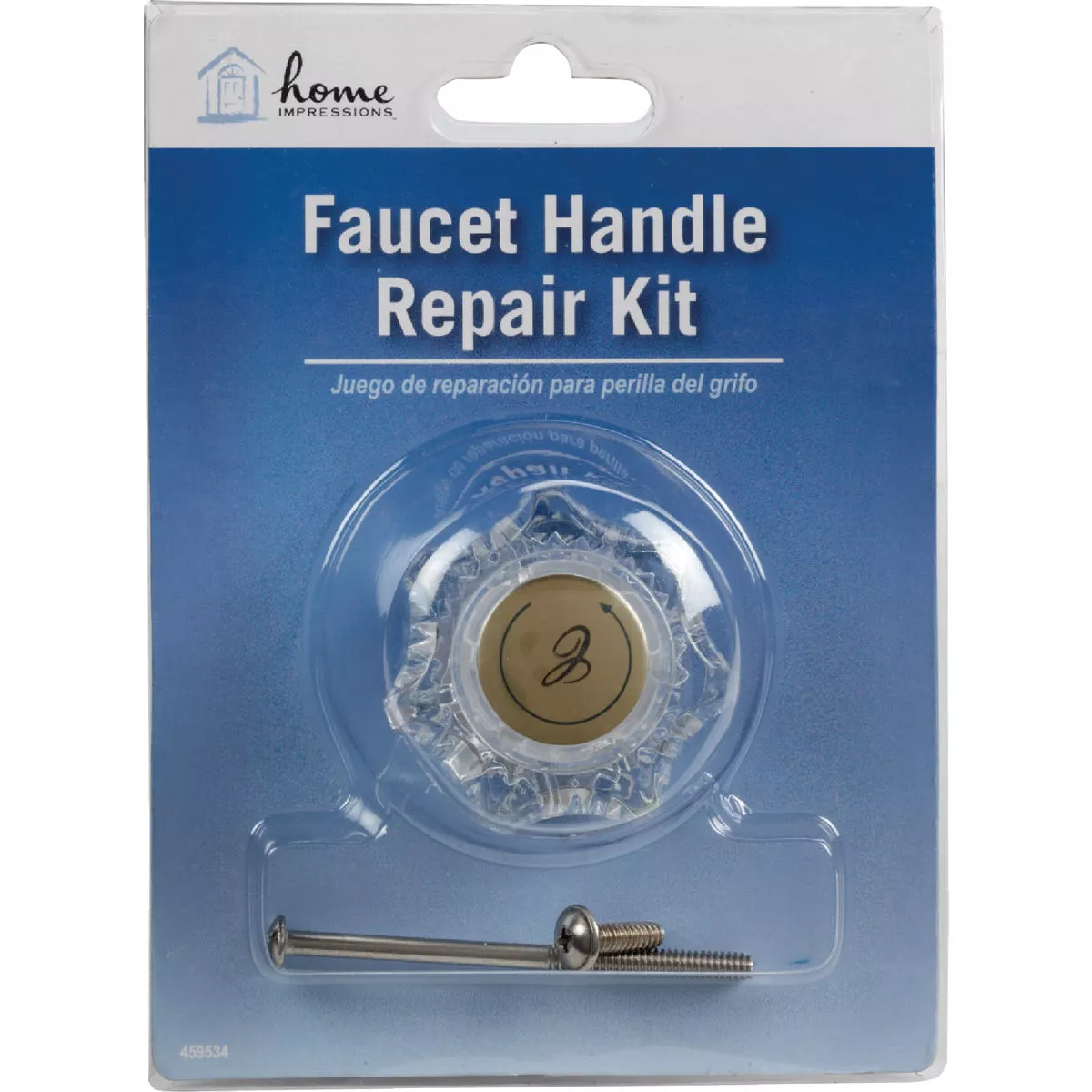 Home Impressions Hot/Cold Arrow Acrylic Handle Repair Kit - photo 2
