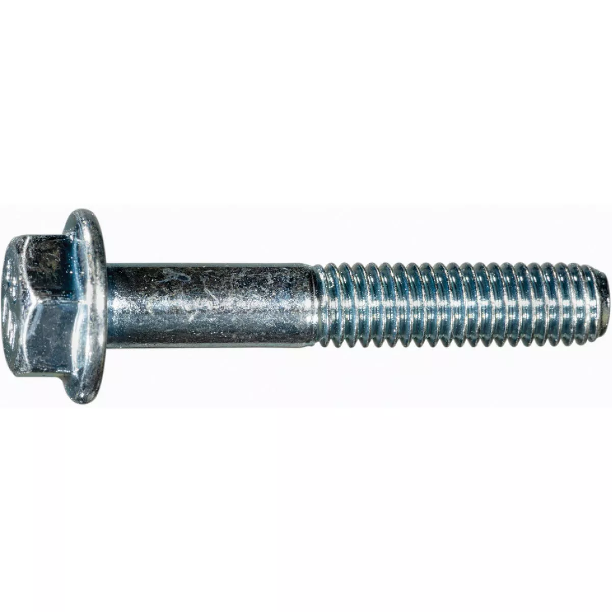 Midwest Fastener 10mm-1.25 x 30mm Zinc Plated Class 10.9 Steel Fine Thread JIS Hex Washer Head Flange Bolts (4 Ct.)